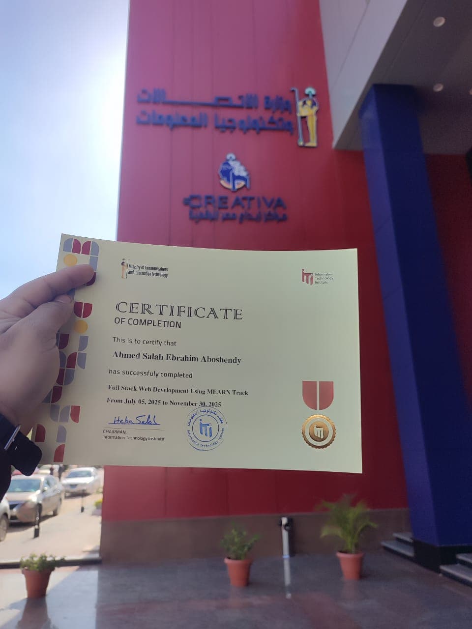 ITI MEARN STACK INTENSIVE TRACK